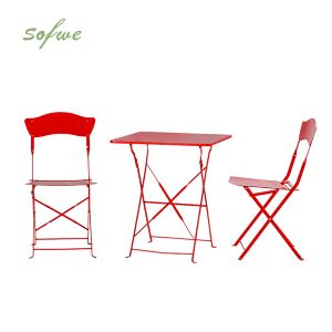 Metal Outdoor Folding Patio Table And Chairs