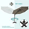 Wholesale 8 Feet Deluxe Square Patio Umbrella - 11U01G