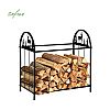Firewood Rack Log Stand with Reindeer Patterns - 12H01D