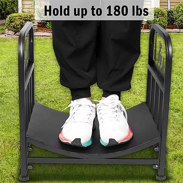 Wholesale Firewood Rack Log Holder with Christmas Elements - 12H01G