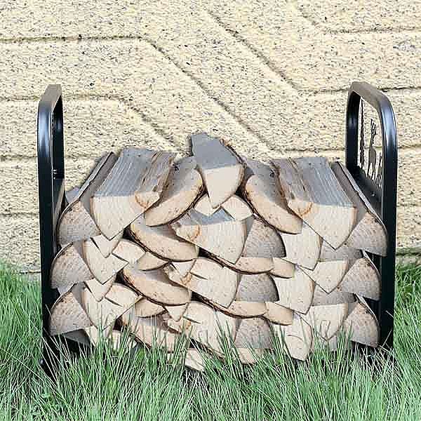 Wholesale Firewood Rack Log Holder with Christmas Elements - 12H01G