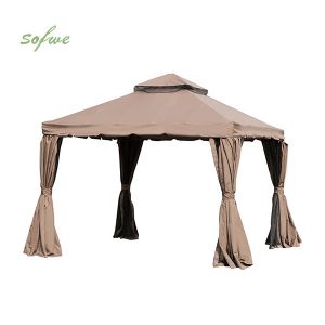 Double Room Outdoor Tent Pavilion with Mosquito Net