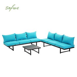 Luxury Outdoor Metal Furniture Pool Lounge Set