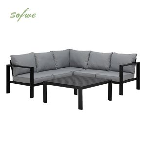 5-Seater Aluminum Outdoor Modular Sofa