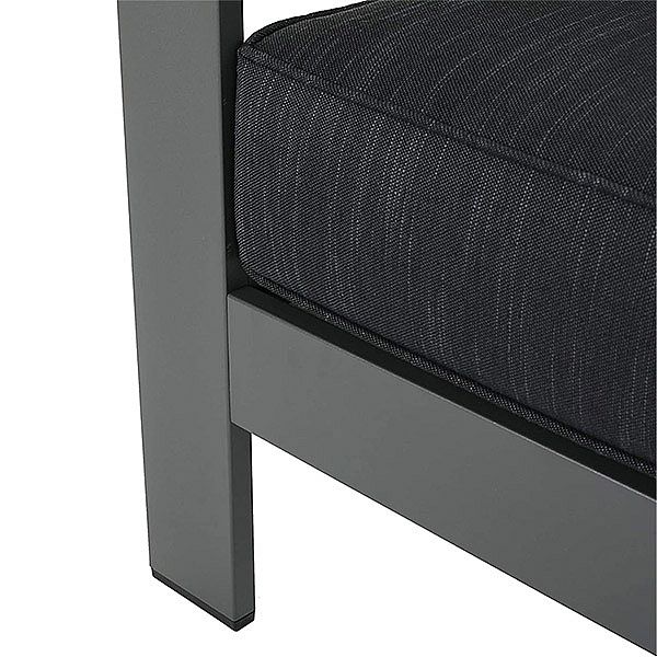 Outdoor Aluminum V-Shaped Sectional Sofa - 11C01J