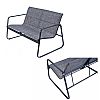 Modern Metal Luxury Courtyard Furniture - 11C01P