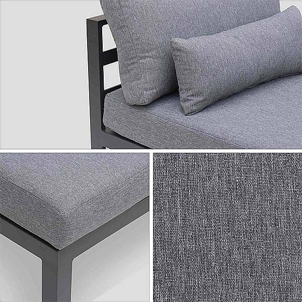 Luxury Aluminum Furniture Set with Cushion - 11C01Q