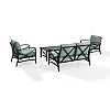 Metal Aluminum 4-piece Conversation Set - 11C01S
