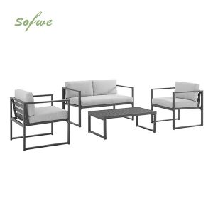 Modern Terrace Conversation Sofa Set