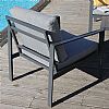 Aluminum 4-seater Outdoor Terrace Sofa - 11C01U