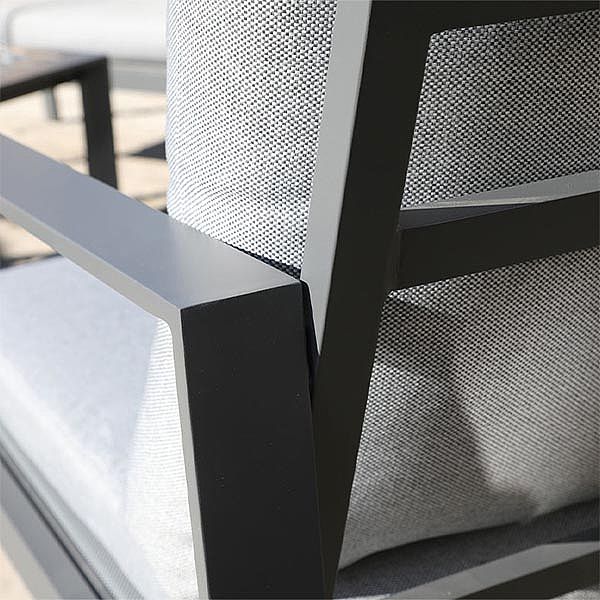 Aluminum 4-seater Outdoor Terrace Sofa - 11C01U