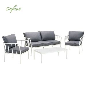 Modern Aluminum Sofa Set with Cushion