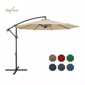 Outdoor Offset Hanging Parasol Patio Umbrellas Wholesale
