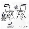 3 Pcs Patio Folding Bistro Set - 10B01B