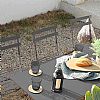 3 Pcs Patio Folding Bistro Set - 10B01B