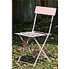 3-Piece Courtyard Light Pink Folded Bistro Set - 10B01D