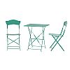 Metal Outdoor Folding Patio Table And Chairs - 10B01F