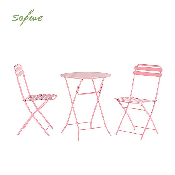 3-Piece Patio Folding Bistro Set - 10B01G