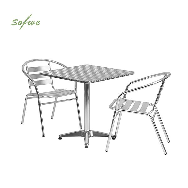 3-Piece Aluminum garden furniture set - 10B01R