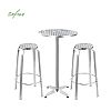 3 Pcs Aluminum Outdoor Bar Set - 10B01U
