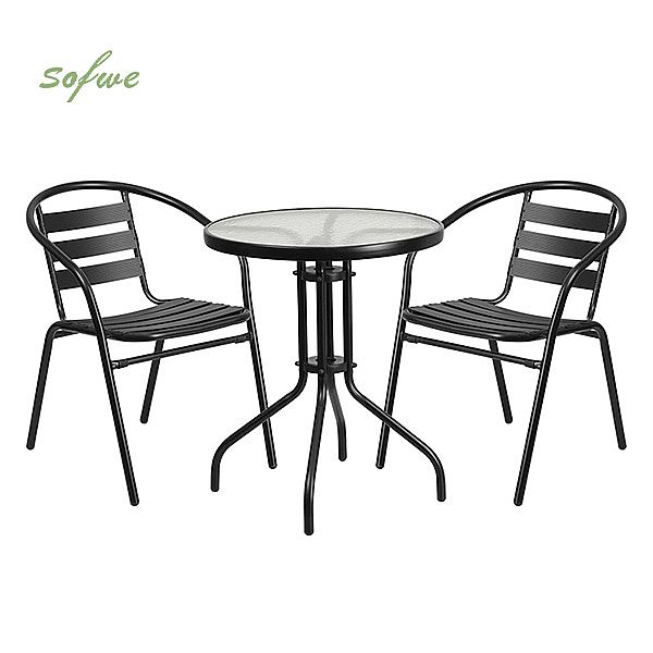 Metal Frame Patio Furniture Set Bistro Set - 10B01Y