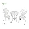 Cast Antique Outdoor Aluminum Bistro Sets - 10B02B