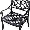 3 Pcs Cast Aluminium Patio Bistro Set - 10B02F