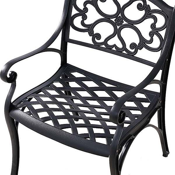 3 Pcs Cast Aluminium Patio Bistro Set - 10B02F