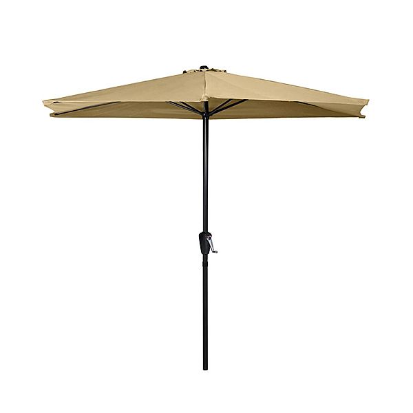 Patio Half Umbrella Outdoor Balcony Half Round Umbrella Wholesale - 12U01Q