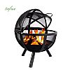 Outdoor Sphere Flaming Ball Fire Pit - 10H01I