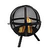 Outdoor Sphere Flaming Ball Fire Pit - 10H01I