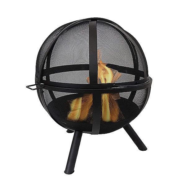 Outdoor Sphere Flaming Ball Fire Pit - 10H01I