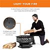 24 Inch Hex Shaped Patio Fire Pit Wholesale - 10H01K