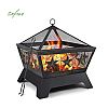 24 Inch Outdoor Wood Burning Fire Pit - 10H01L