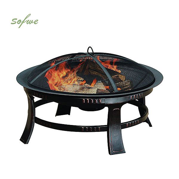 Outdoor 35-Inch Round Fire Pit Wholesale - 10H01M