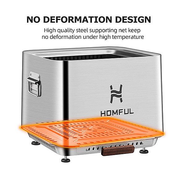 New Design Outdoor Portable Smokeless Fire Pit - 10H01P