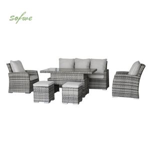 Modern Wicker Outdoor Furniture Set