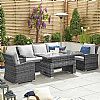 Modern Wicker Outdoor Furniture Set - 10C01C