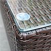 4 Pieces Garden Wicker Rattan Furniture Set - 10C01H