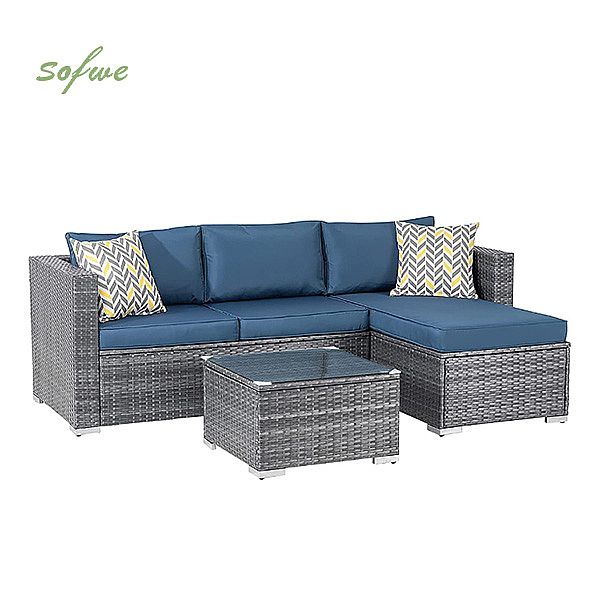 Garden Wicker Rattan Furniture Set - 10C01J