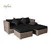 3 Pieces Lounge Wicker Rattan Sofa Set - 10C01K