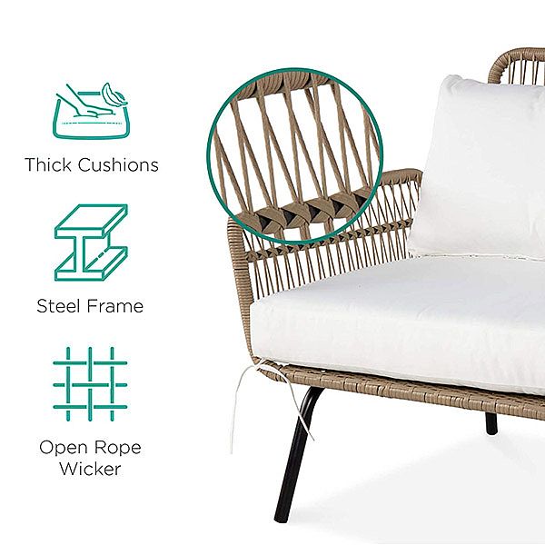 Outdoor Handwoven Wicker Rattan Furniture - 10C01N