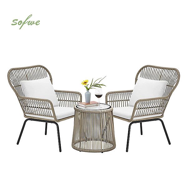 Luxury Modern Garden Rattan Furniture Set - 10C01O