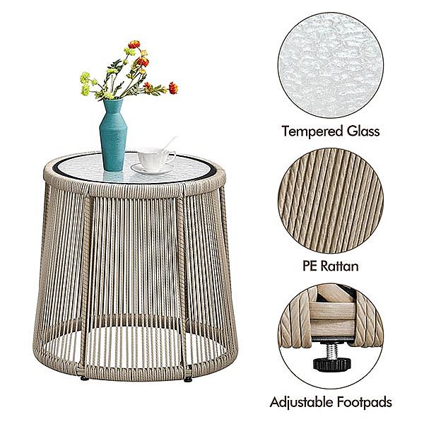 Luxury Modern Garden Rattan Furniture Set - 10C01O