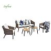 Modern Luxury French Style Rattan Garden Furniture Sofa - 10C01P