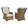Patio Conversation Garden 3-Piece Rattan Furniture Set - 10C01X