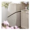 3 Piece Outdoor Bar Wicker Rattan Furniture Set - 10C02N