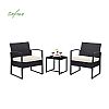 3 Pieces Outdoor Patio Wicker Furniture Set - 10C02Q