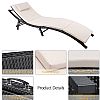 Outdoor Adjustable Folding Sun Loungers Set - 10C02U