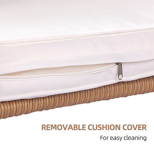 Luxury 3-piece Balcony Garden Wicker Furniture Set - 10C03J